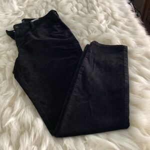 Black corduroy NYDJ Alina Legging size 8